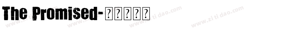 The Promised字体转换